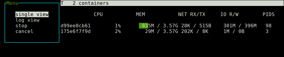 Monitor-Docker-Container